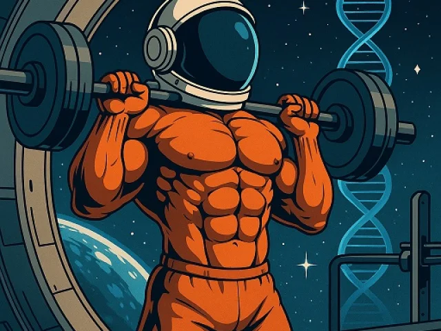 Allenarsi nello spazio: come diventare grossi in assenza di gravità