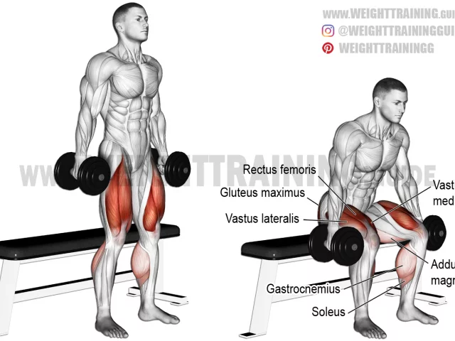 Lo squat con manubri limiti e pregi