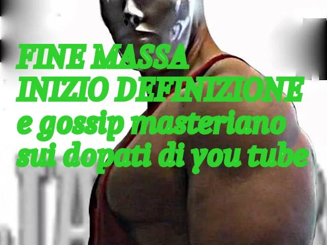 Fine massa e inizio  definizione VIDEO