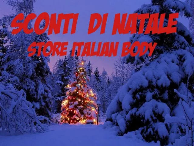 massa muscolare dimagrire natale con italian body sconti per tutti!