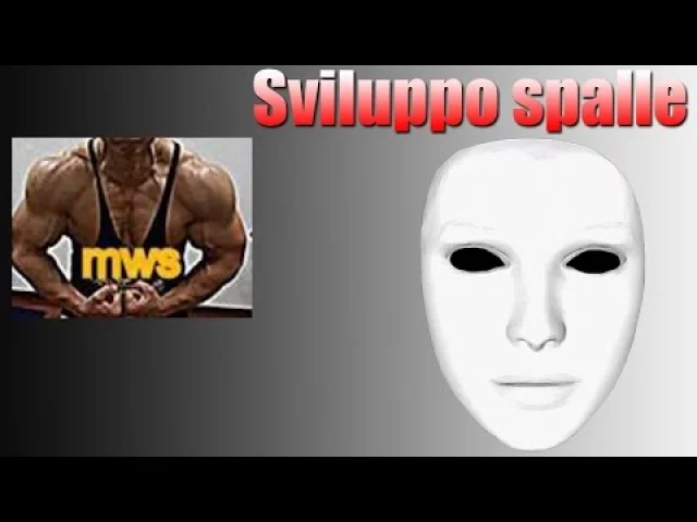 sviluppo spalle bodybuilding natural  VIDEO